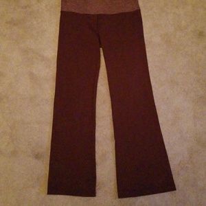 Lululemon Maroon Yoga pants